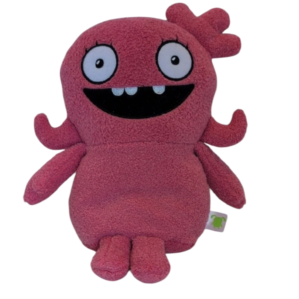 Hasbro Ugly Dolls Pink Moxy Plush - Makes a Magical Sound